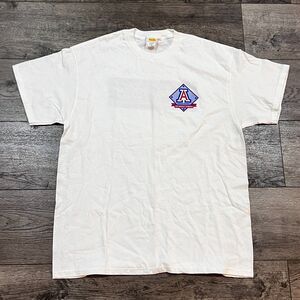 Vintage 1997 National Champions Arizona Wildcats PowerBar White T-Shirt Mens XL